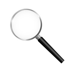 Magnifying glass. Realistic Magnifier. Vector illustration.