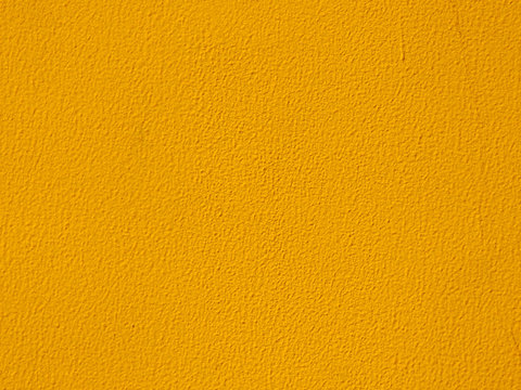 Yellow Paint Wall Texture Backgorund