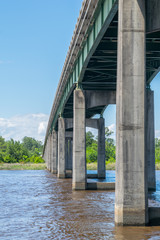 Old abandoned bridge 