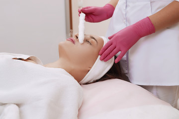 Liquid nitrogen therapy.