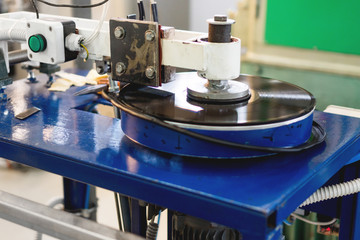 Process of making the vinyl record