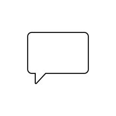 Chat icon. Voice speech bubble vector icon. Messages icon. Communicate symbol. Dialogue of people