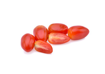 Tomatoes isolated on white background