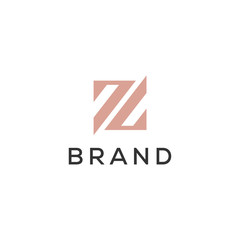Z letter vector logo design