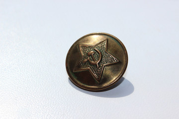 A lot of multicolored different size old buttons