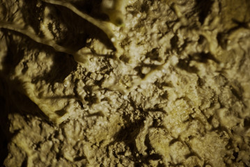 Cave with stalagmites and stalactites