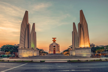 Democracy monument in Bangkok, Thailand
