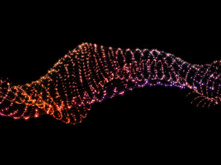 Particle Wave Background