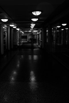 Dark Corridor Lights