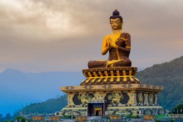 Lord Buddha, at Rabangla , Sikkim , India.