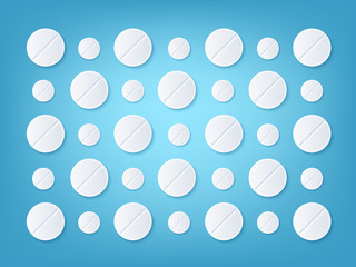 Flatlay Medical Background