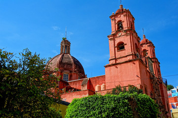Fototapeta na wymiar Mexico Guanajuato Colonial city