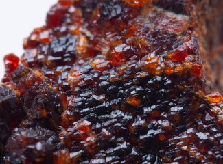 garnet  mineral rock gem stone quartz  geology specimen