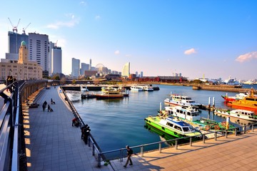 横浜象の鼻パークの桟橋