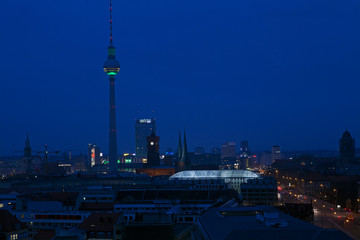 Fototapeta na wymiar Berlin Germany. TV tower