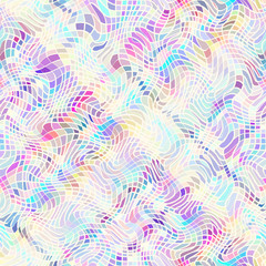 Fototapeta premium Seamless plaid background. Vector image in geometric style