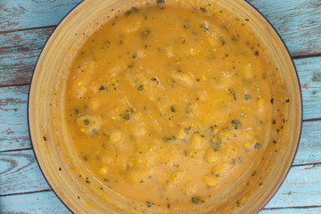 Soupe froide de melon