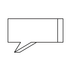 speech bubble message icon