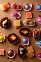 Chocolate and marmalade collection