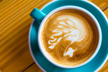 a cup of coffee