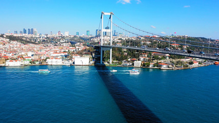 Obraz premium Amazing aerial view of Istanbul. 