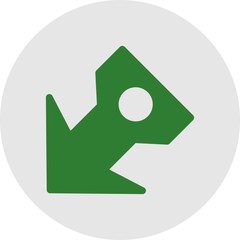 Left Direction Arrow Icon For Your Project