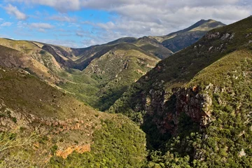 Tuinposter Strydomsberg Peak in the Groendal Nature Reserve near Port Elizabeth, South Africa.  © MATTHEW