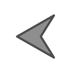 Left Direction Arrow Icon For Your Project