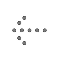 Left Direction Arrow Icon For Your Project