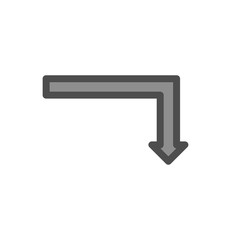 Down Direction Arrow Icon For Your Project