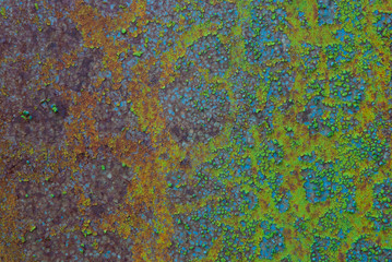 Rusted metal texture.