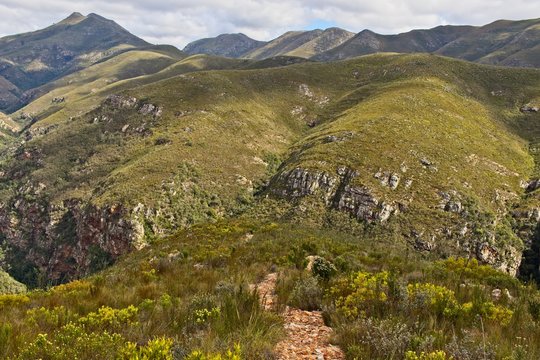 Strydomsberg Peak in the Groendal Nature Reserve near Port Elizabeth, South Africa. 