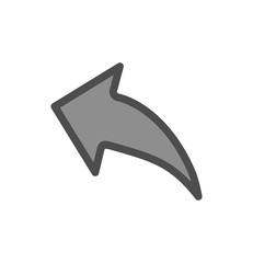 Left Direction Arrow Icon For Your Project