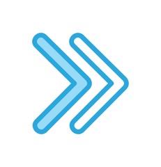 Obraz premium Right Direction Arrow Icon For Your Project