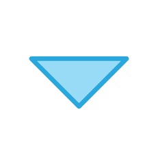 Down Direction Arrow Icon For Your Project