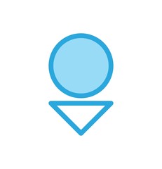 Down Direction Arrow Icon For Your Project