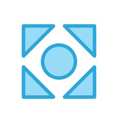 Complex Direction Arrow Icon For Your Project