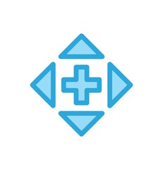 Complex Direction Arrow Icon For Your Project