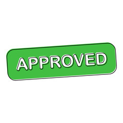 Certified stamp, certified badge, vector illustration
