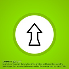 Up Direction Arrow Icon For Your Project