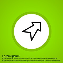 Up Direction Arrow Icon For Your Project