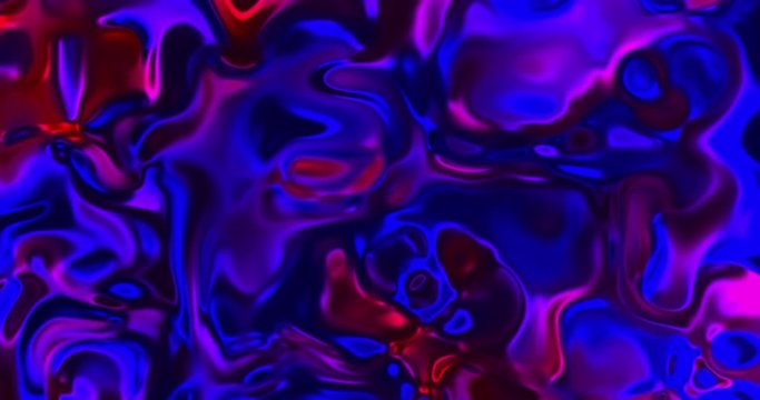 Seamless loop able 4k background video of everchanging molted liquid glass in vivid colors, 4k, 4096, 25fps
