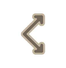 Double Direction Arrow Icon