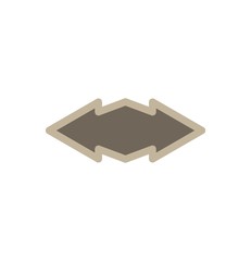 Complex Direction Arrow Icon For Your Project