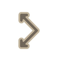 Double Direction Arrow Icon For Your Project