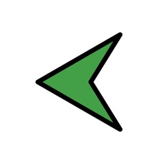 Fototapeta premium up arrow icon for your project