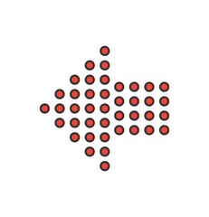 Left Direction Arrow Icon For Your Project