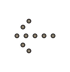 Left Direction Arrow Icon For Your Project