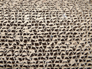Dirty Corrugated Cardboard