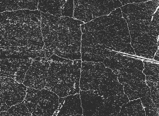 Distress old cracked concrete wall textures. EPS8 vector.